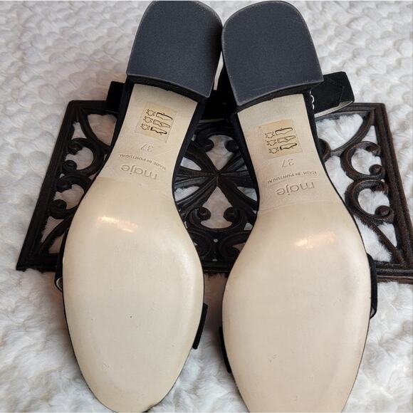 NIB Maje Faria Pumps in Black Suede, Sz 37 / US 6-6.5 - Picture 6 of 13